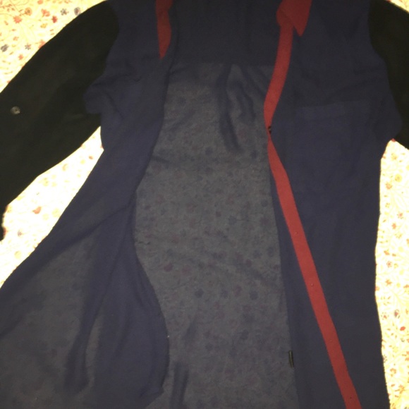 Blouse multicolor long sleeve shirt - Picture 3 of 3